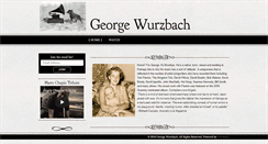 Desktop Screenshot of georgewurzbach.com